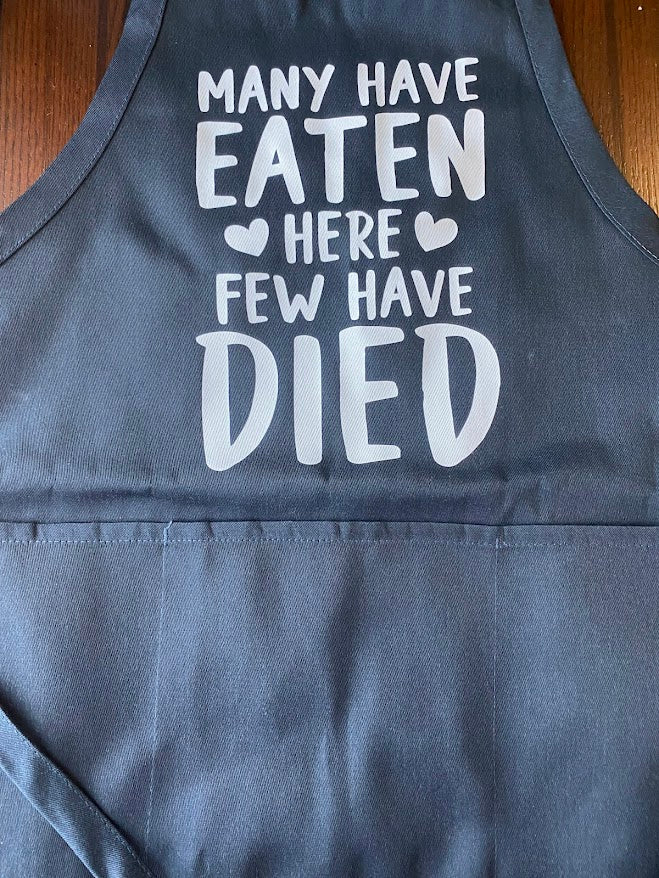 Few Have Died Navy Apron