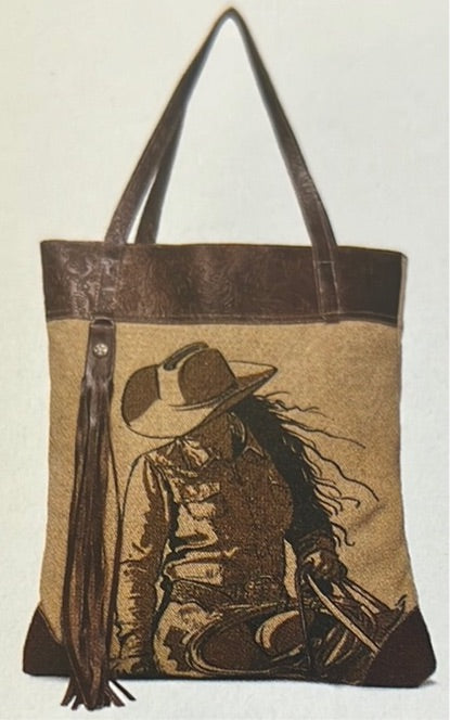 Cowgirl Tote w/ Tassel