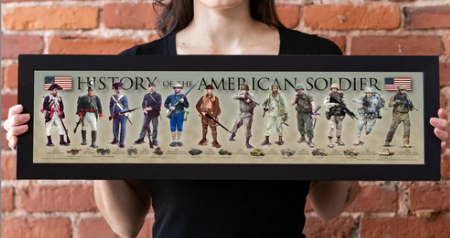 Framed History America Prints