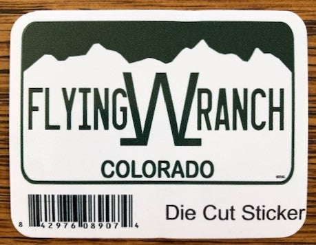 Flying W Ranch Stickers - Small