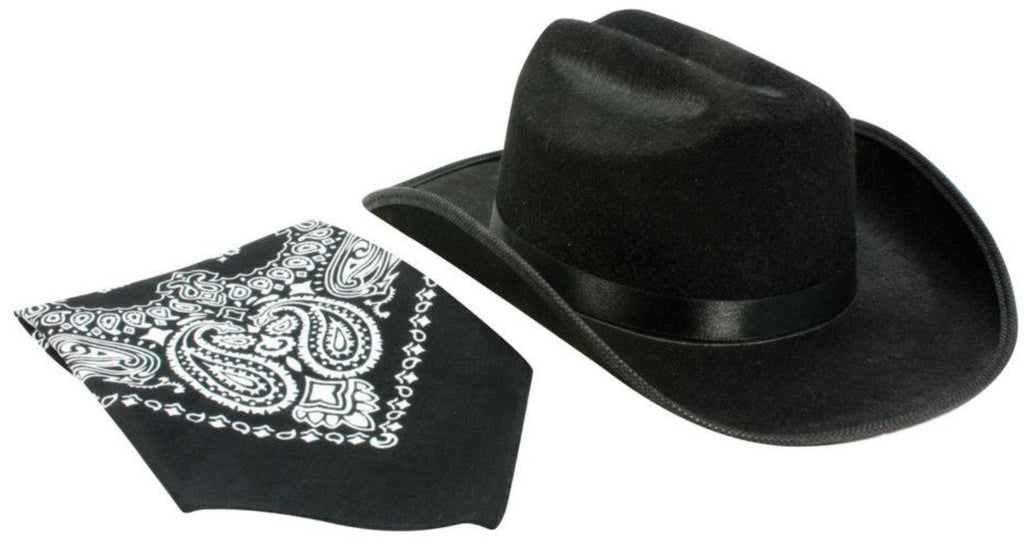 Youth Cowboy Hat & Bandana