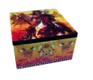 Native American Wooden Jewelry Box