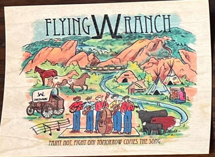 Wooden Postcard