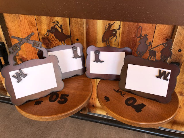 Rustic Metal Photo Frame