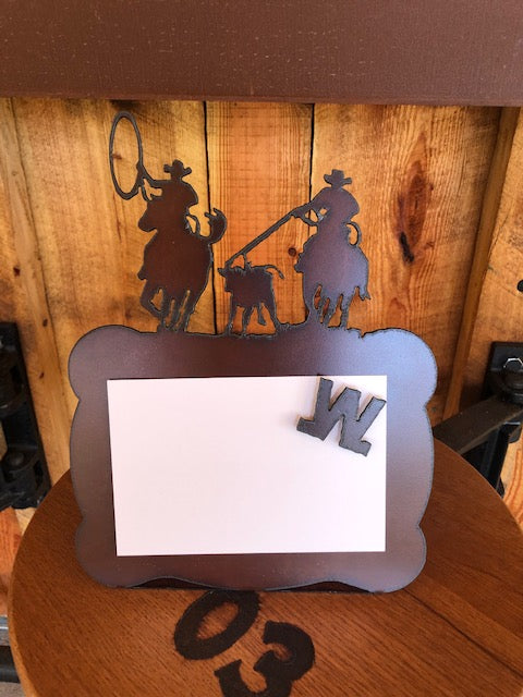 Rustic Metal Photo Frame