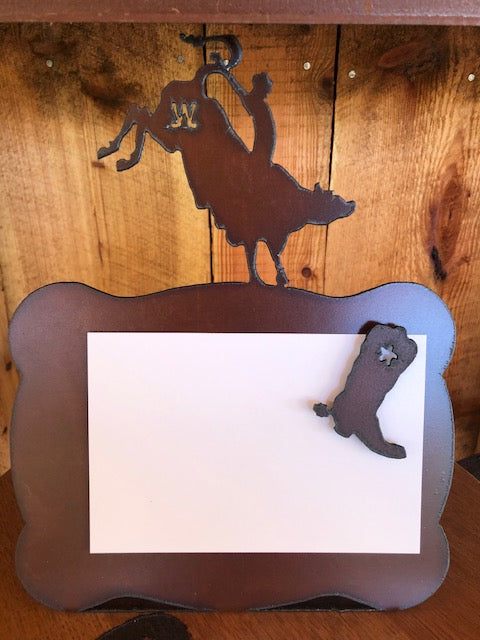 Rustic Metal Photo Frame