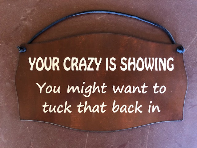 Rustic signs