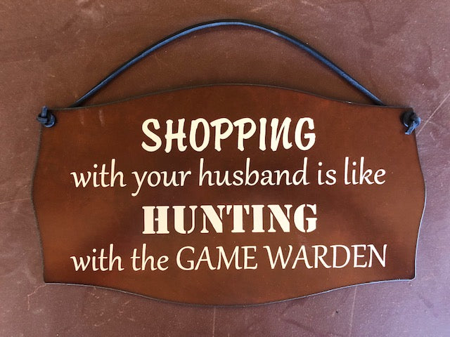 Rustic signs