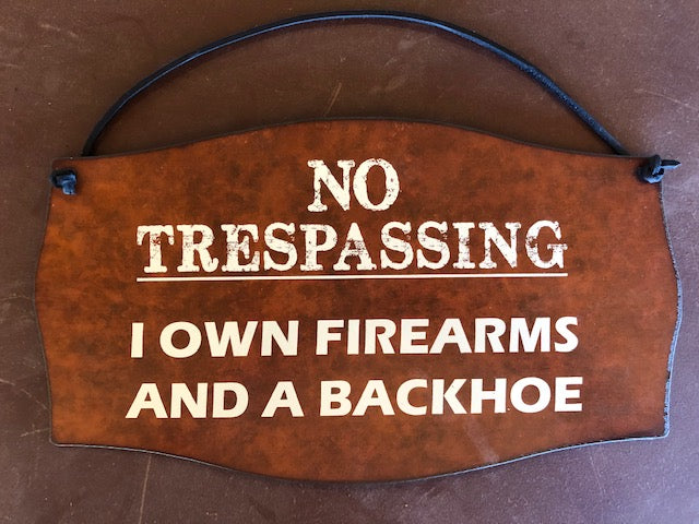Rustic signs
