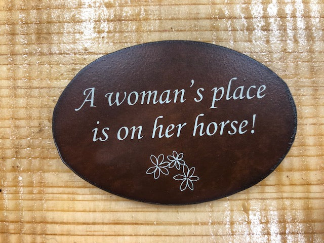 Rustic Metal Magnets w/ Funny Sayings