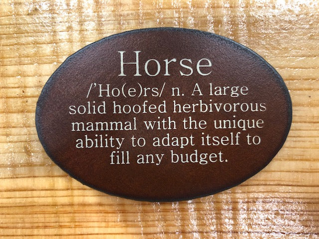 Rustic Metal Magnets w/ Funny Sayings