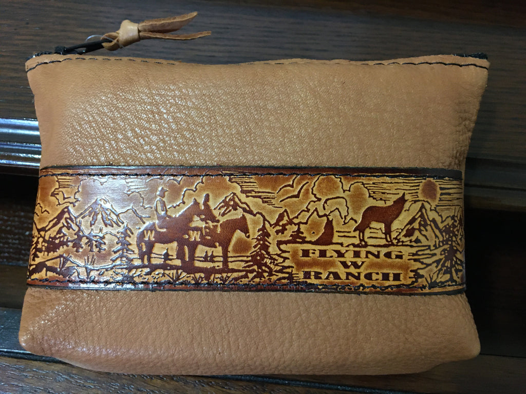 Deerskin Cosmetic Pouch