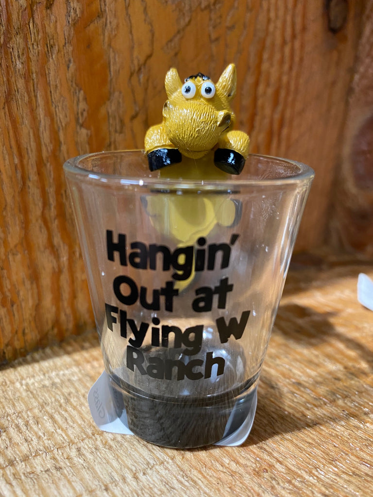 Hangin' Out Shot Glass