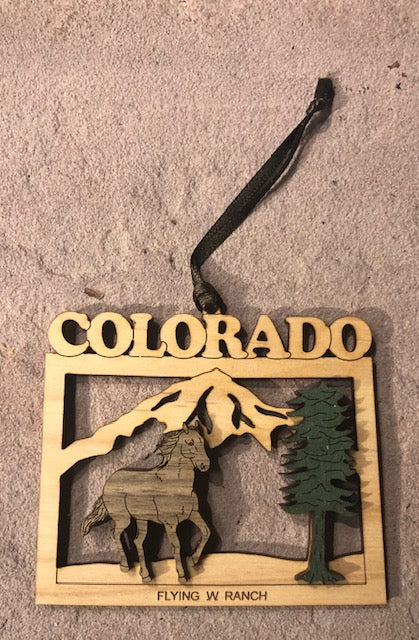 Wooden Flat Ornaments