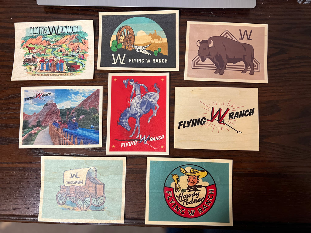 Wooden Postcard