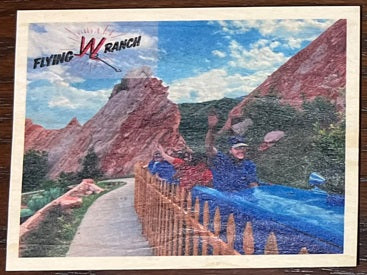 Wooden Postcard