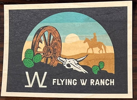 Wooden Postcard