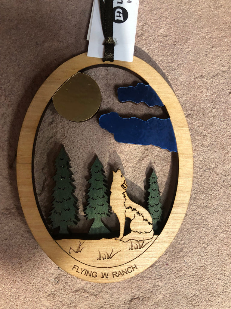 Wooden Flat Ornaments