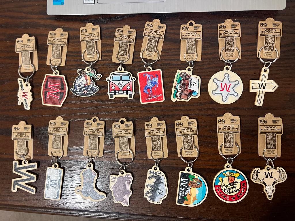 Wooden Keychain